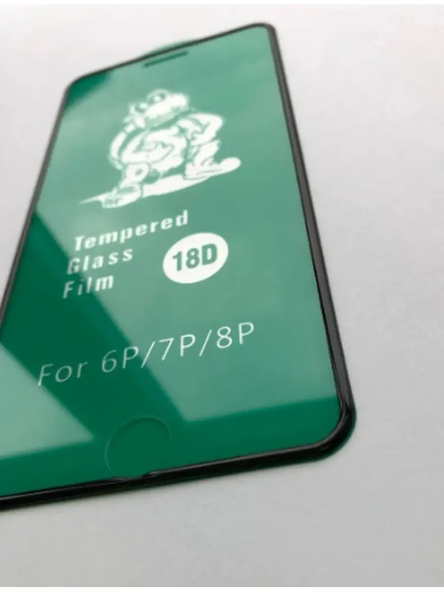 Защитное стекло с бортом на iPhone 6 6S 7 8 SE 20 22 — изображение 7