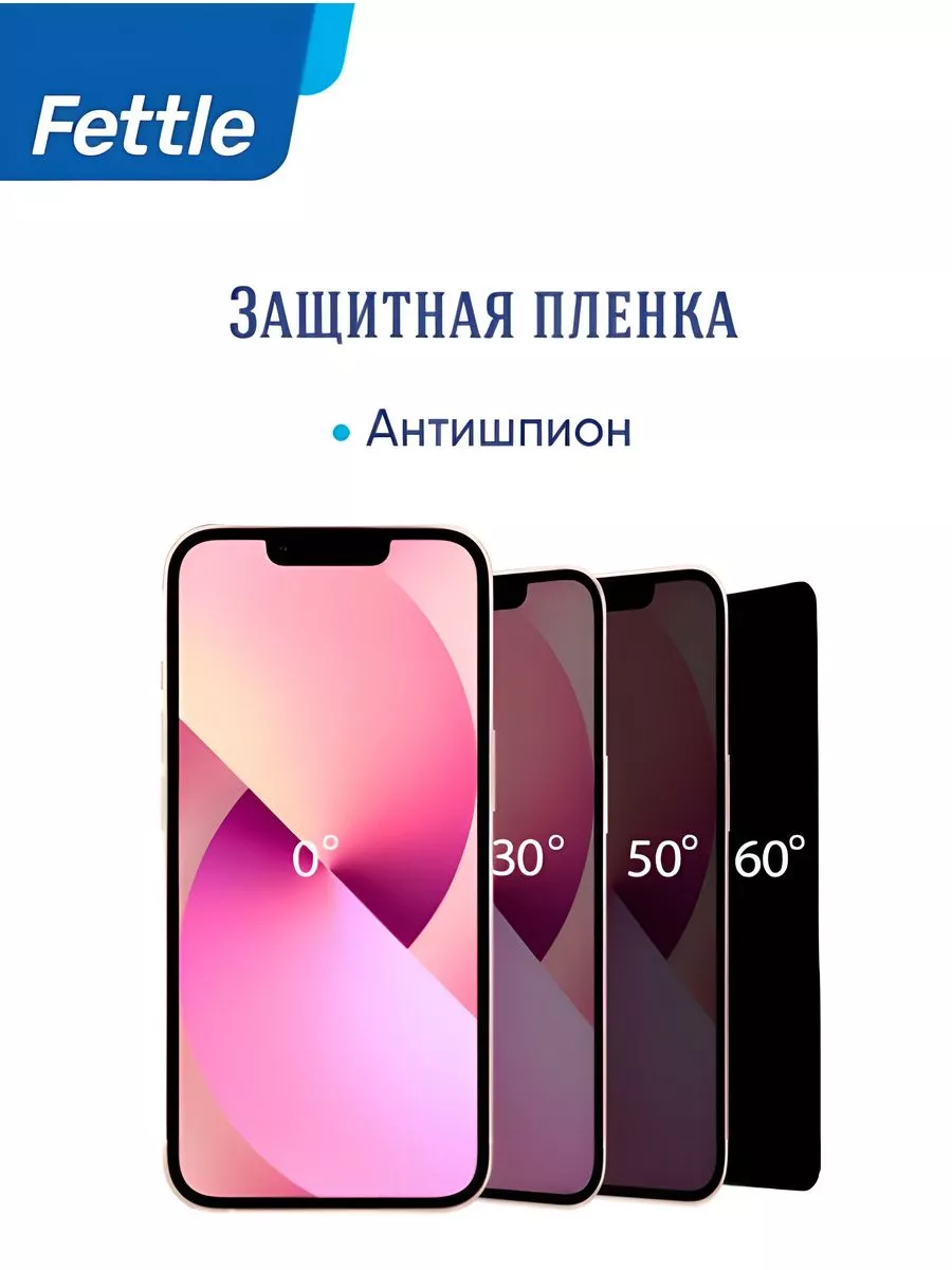 Гибкое защитное стекло Антишпион на iPhone 13ProMax - 14Plus — изображение 10