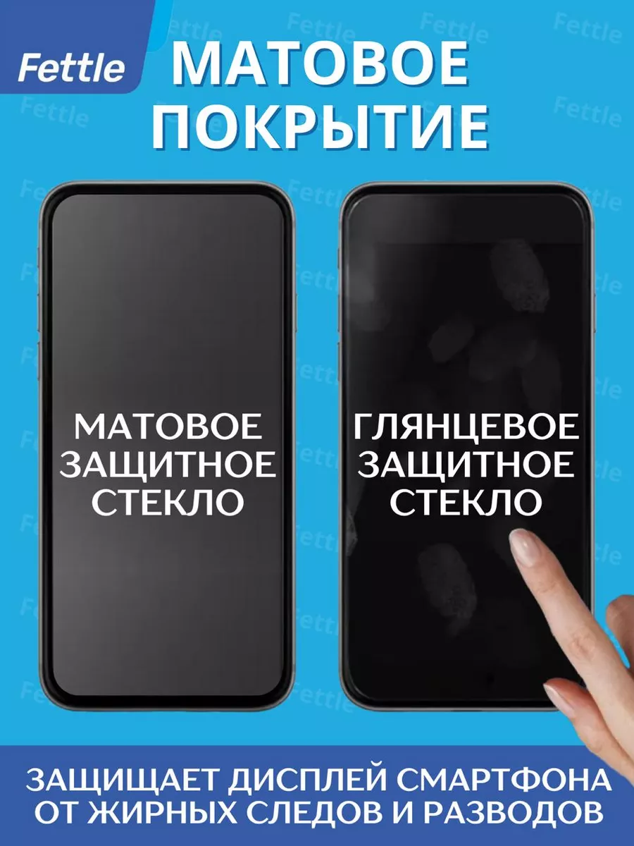 Матовое защитное стекло на Xiaomi Redmi Note10 - 10S 11S 4G — изображение 5