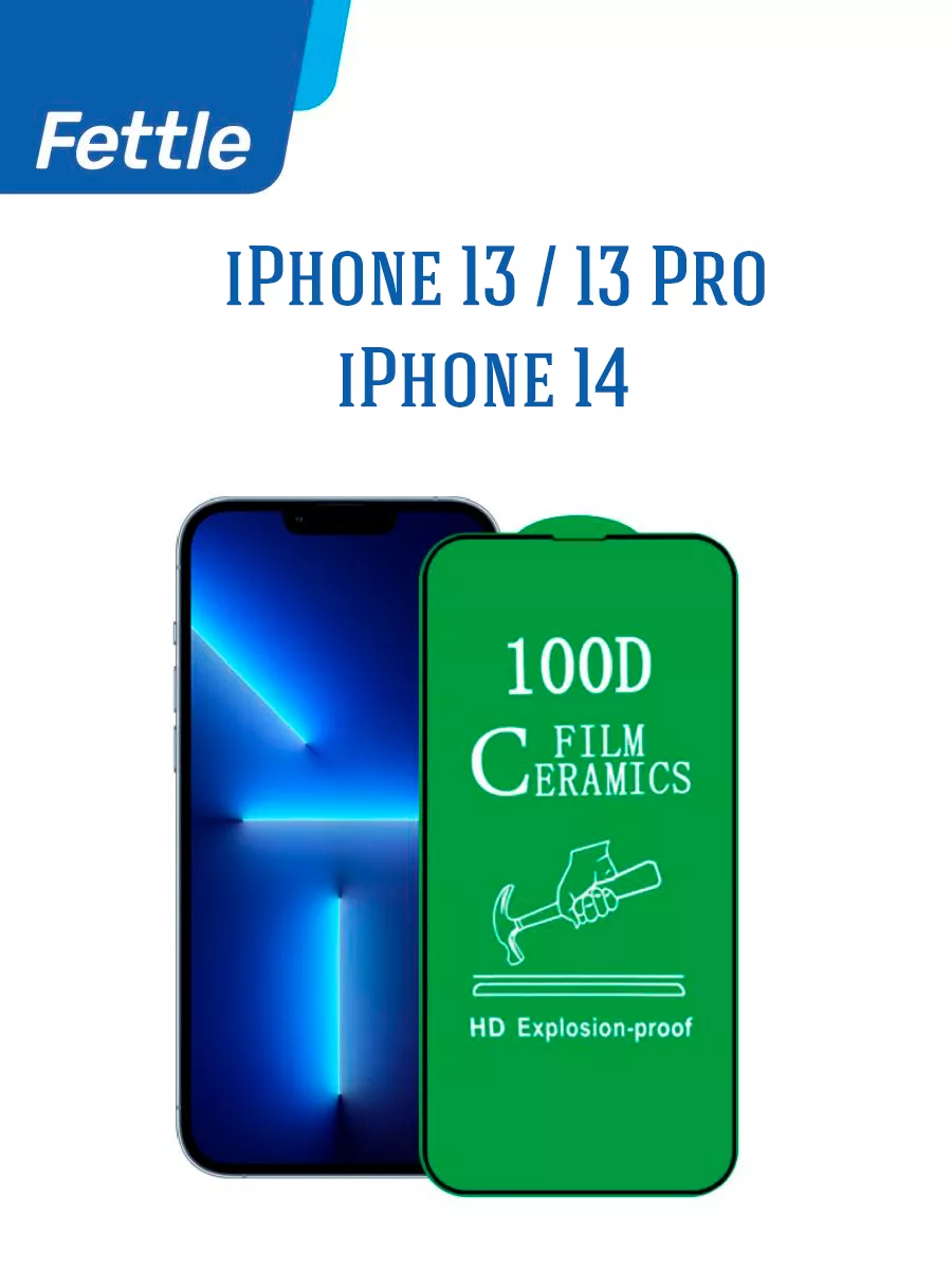 Глянцевая защитная пленка для Apple iPhone 13 - 13 Pro - 14