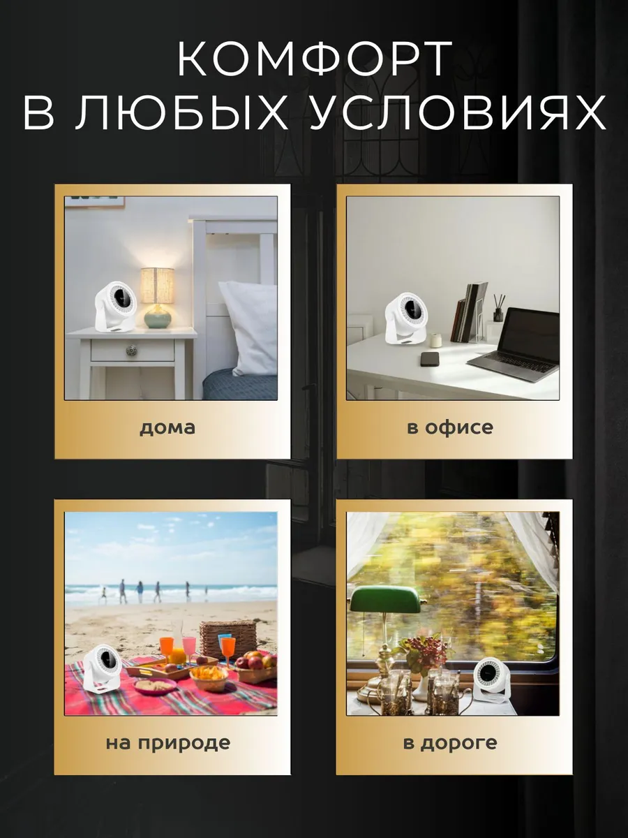 Вентилятор настольный портативный — изображение 7